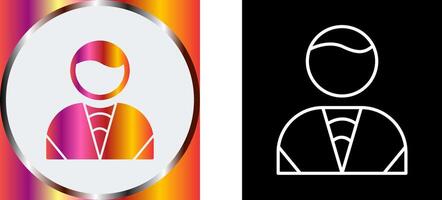 Man Icon Design vector