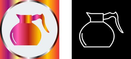 Coffee Pot Icon Design vector