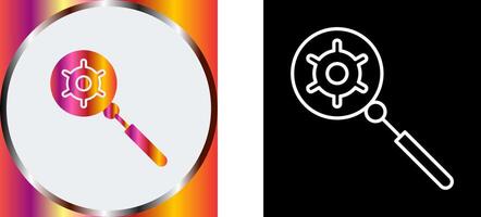 Unique Search Engine Optimizati Icon Design vector