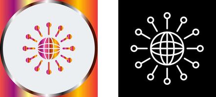 Networking Icon Design vector