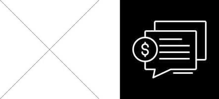 Dialog Icon Design vector