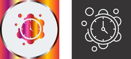 Clock Icon Design vector