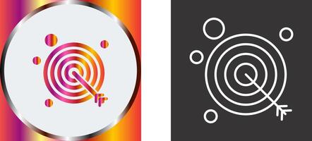Target Icon Design vector