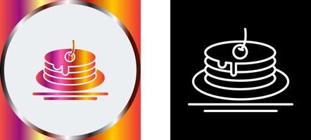 Pancake Icon Design vector