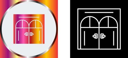 Door Icon Design vector