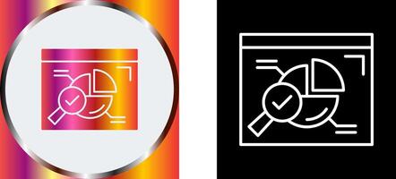 Research Icon Design vector