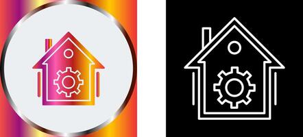 Home Automation Icon Design vector