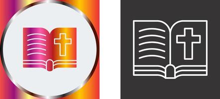 bible Icon Design vector