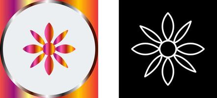 Flower Icon Design vector
