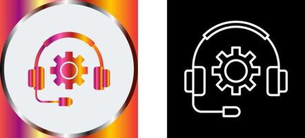 Customer Support Icon Design vector