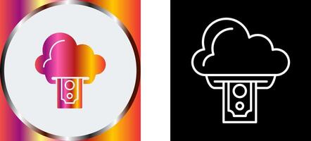 Cloud Computing Icon Design vector