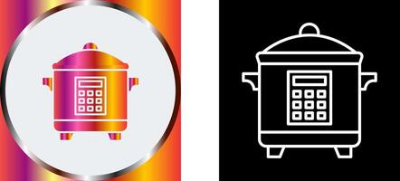 Cooker Icon Design vector