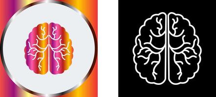 Brain Icon Design vector