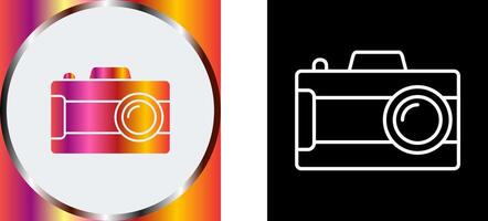 Digital Camera Icon Design vector