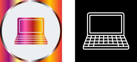 Laptop Icon Design vector