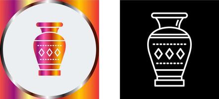 Vase Icon Design vector