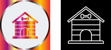 Dog House Icon Design vector