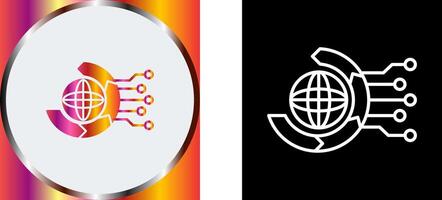 Internet Icon Design vector