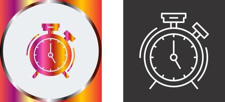 Alarm Clock Icon Design vector