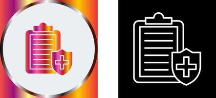 Medical Protection Icon Design vector