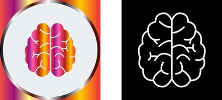 Brain Icon Design vector