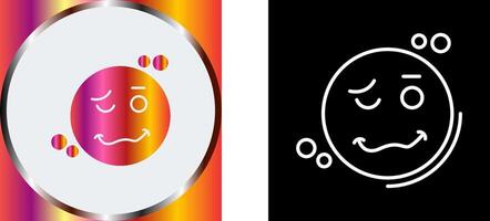Drunk Icon Design vector