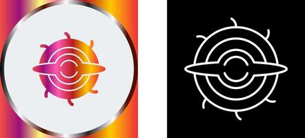 Black Hole Icon Design vector