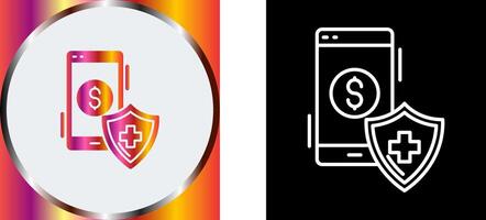 Call and Scan Icon vector
