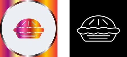 Pie Icon Design vector