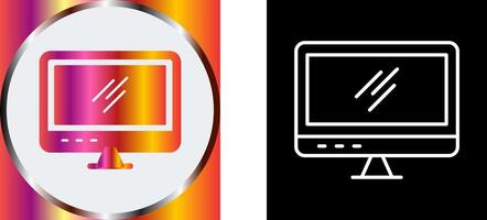 Screen Icon Design vector