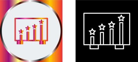 Rating Icon Design vector