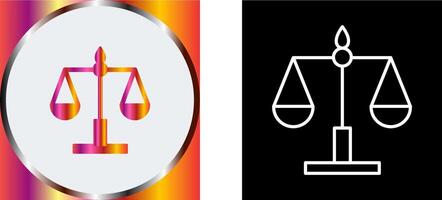 Scale Icon Design vector