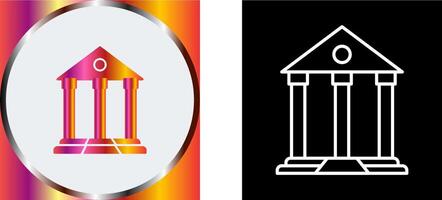 Parthenon Icon Design vector