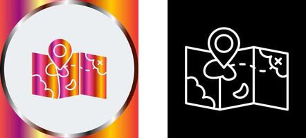 Map Icon Design vector