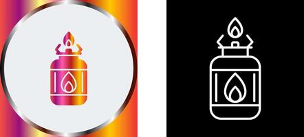 Camping Gas Icon Design vector