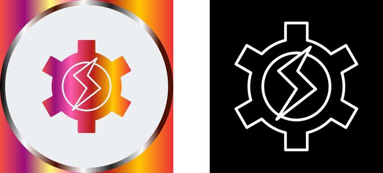 Setting Icon Design vector