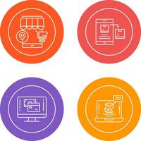 Pin and Replacement Icon vector