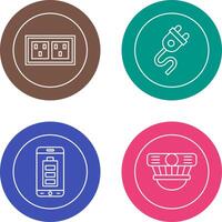 Socket and Plug Icon vector