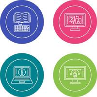 Study and Language Icon vector