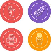 Lifesaver and Location Icon vector