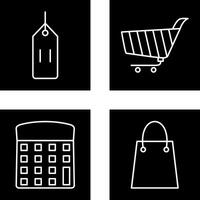 deals and shopping cart Icon vector