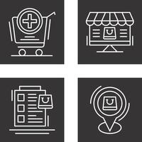 Add to Cart and Online Shopping Icon vector