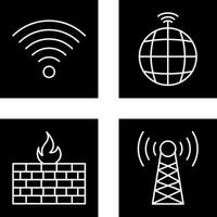 Signal on User and global Signals Icon vector