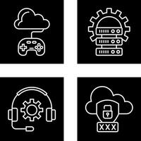 Gaming and Server Icon vector