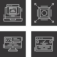 Pop Up and Maximize Icon vector