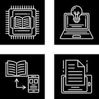 Cpu and Lamp Icon vector