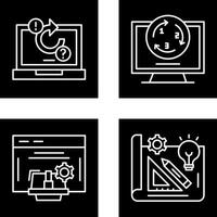 Incubator and Inovation Icon vector