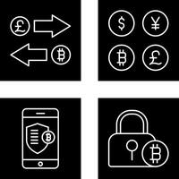 Exchange and Currency Icon vector