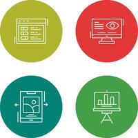 Switch and Vision Icon vector