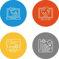 Incubator and Inovation Icon vector